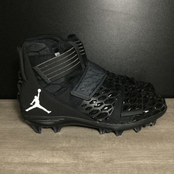 Nike Air Jordan Force Savage Elite 2 Football Cleats Black CV1665-003 Men's 13.5